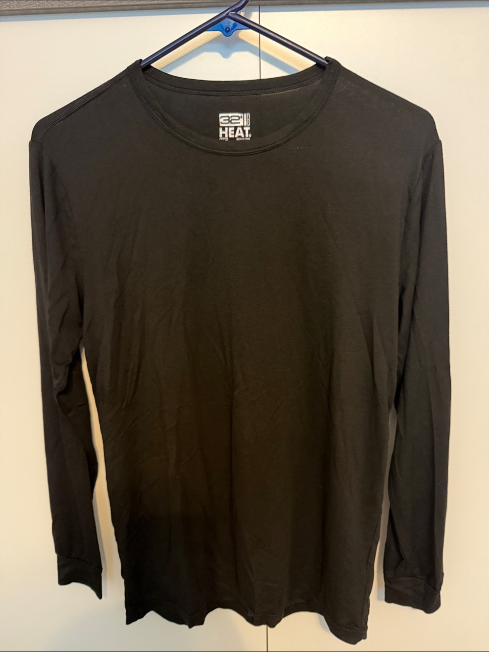 32 Degrees Men's Long Sleeve Crew base layer - Picture 1 of 4